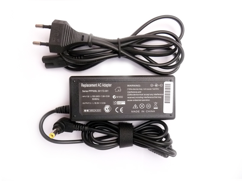 10549_0 Netzteil für HP 5.5-2.5mm, 18.5V 3.5A (65Watt)