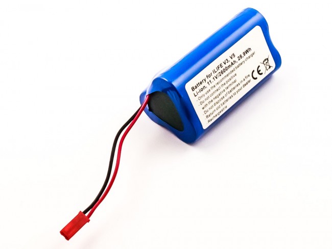 23091_0oo3cKSSB3J4uH Akku passend für Ilife V3, V3s pro, V5, V5s Pro, V8s 2600mAh