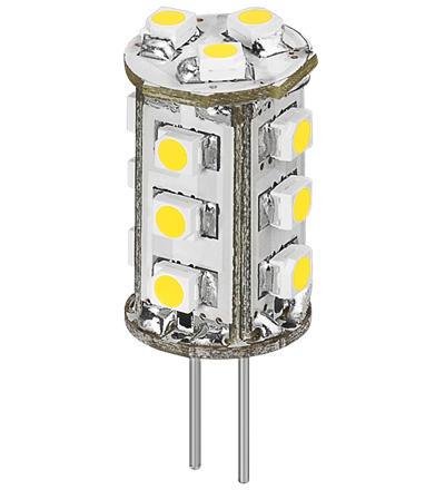 10755_0elzRCocIQC0Dz Lampe LED G4 culot avec 15 LED 105 lumens Blanc