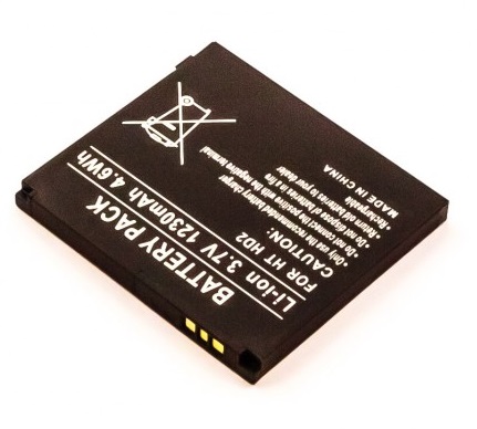 14428_0 Akku passend für HTC Touch HD2, Leo 100, T8585, T9193 1230mAh