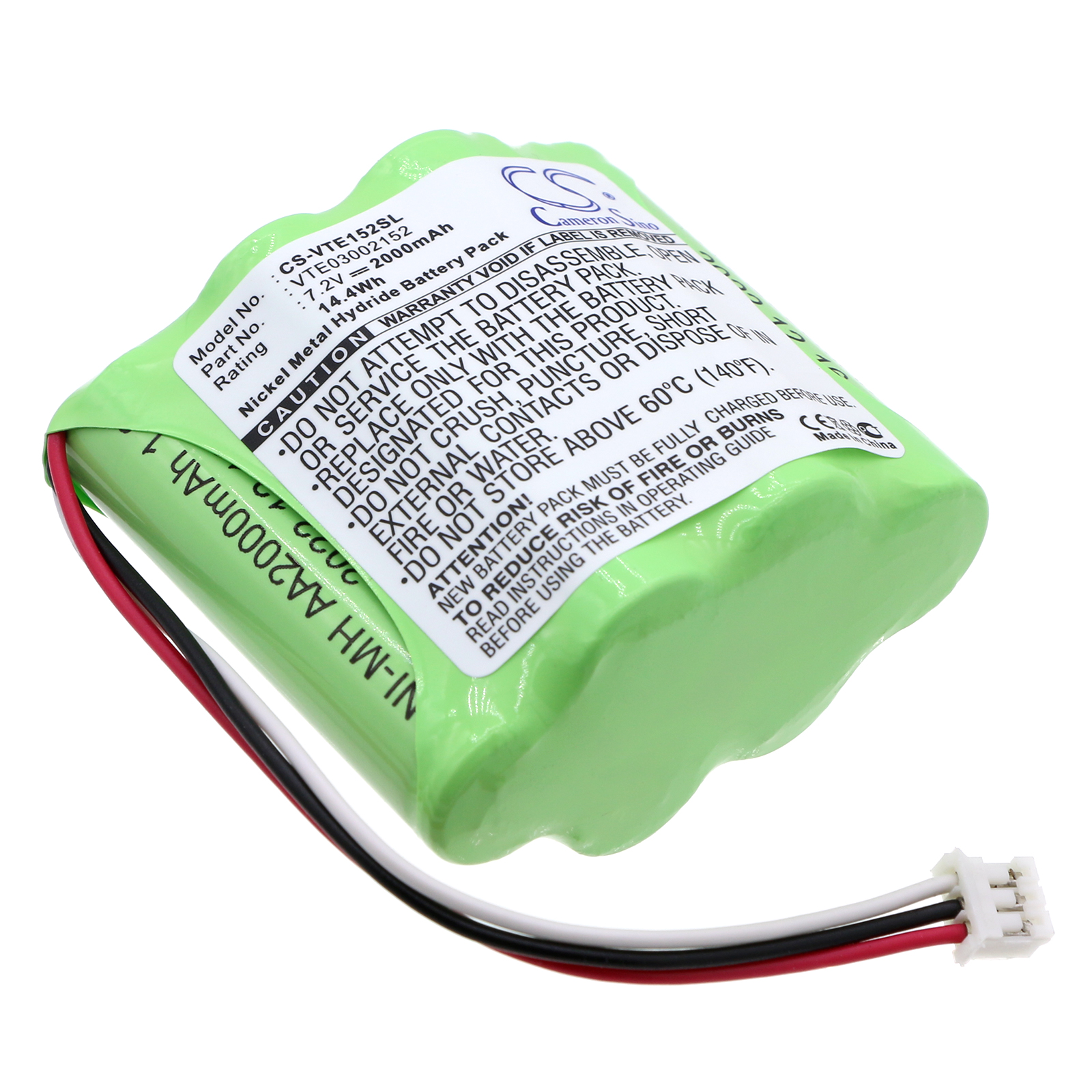 27408_0 Akku ersetzt 03002152, Consult II passend für Vetronix 02002720-01, VTE3002152