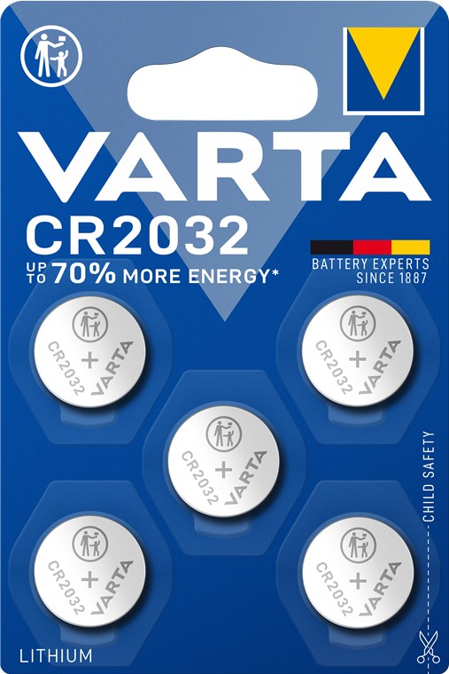 26038_0pM0Wgf9x7xJ90 Varta CR2032 Batterien 5er Packung