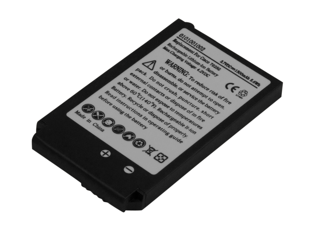 26602_0 Akku ersetzt Cisco 74-5469-01, U8ZBAE12 passend für 7925G, CP-BATT-7925G-STD