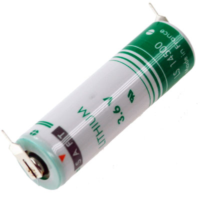 8734_0 Saft LS14500-2PF Lithium Batterie
