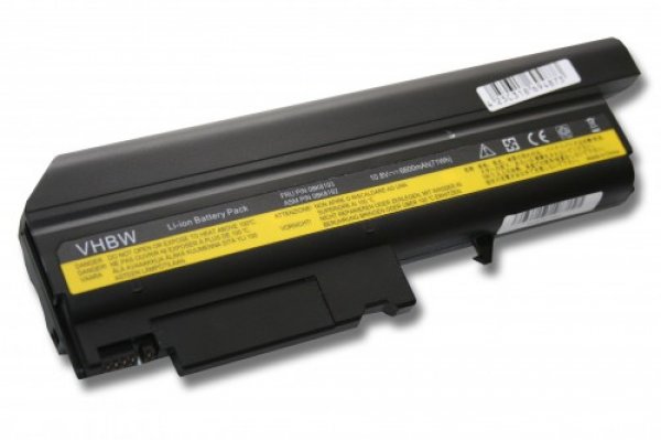 Batterie compatible IBM Thinkpad T40, R50 6600mAh