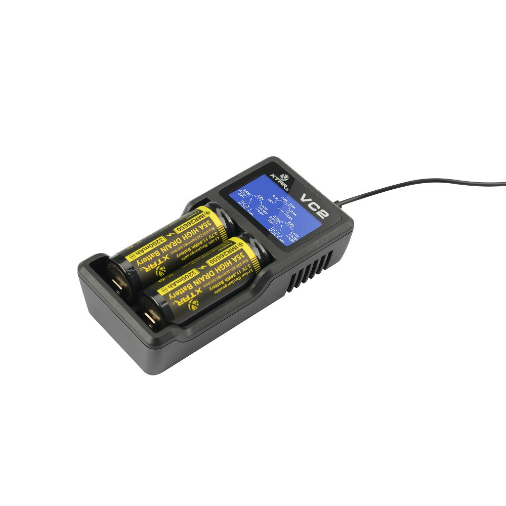 Xtar VC2 Ladegerät für Li-Ion Akkus