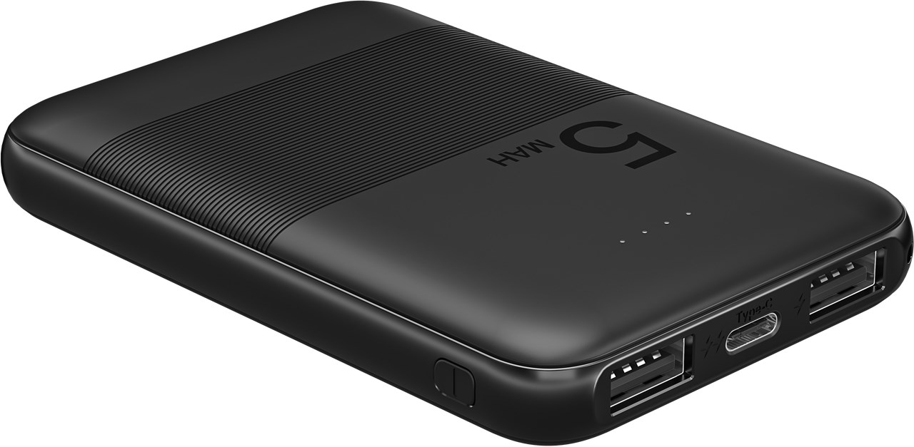 18276_0XrvO9tNs7kqQf USB mini Powerbank 5000mAh, 95 x 64 x 14.5mm