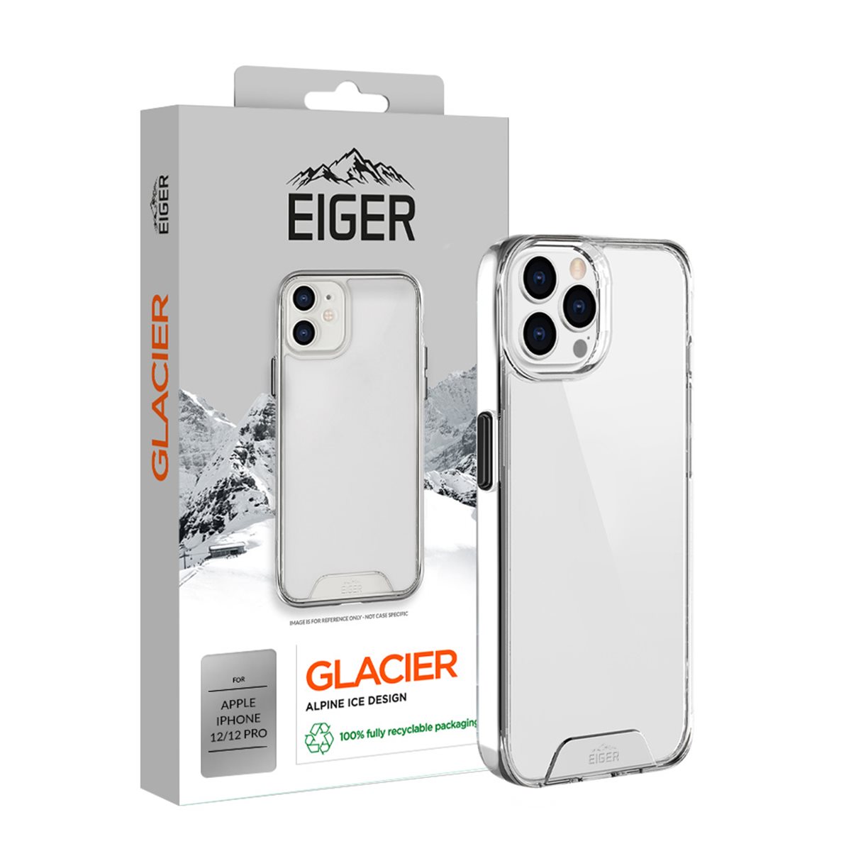 26243_0Tea0e8ZBMgc6e EIGER APPLE IPHONE 12/12 PRO HARD-COVER GLACIER CASE TRANSPARENT