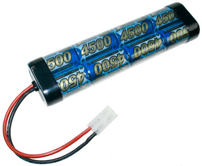 16425_06yFxlsKqOvKSS RC Akku-Pack 9,6V 4500mAh Ni-MH L2x4, für Tamiya