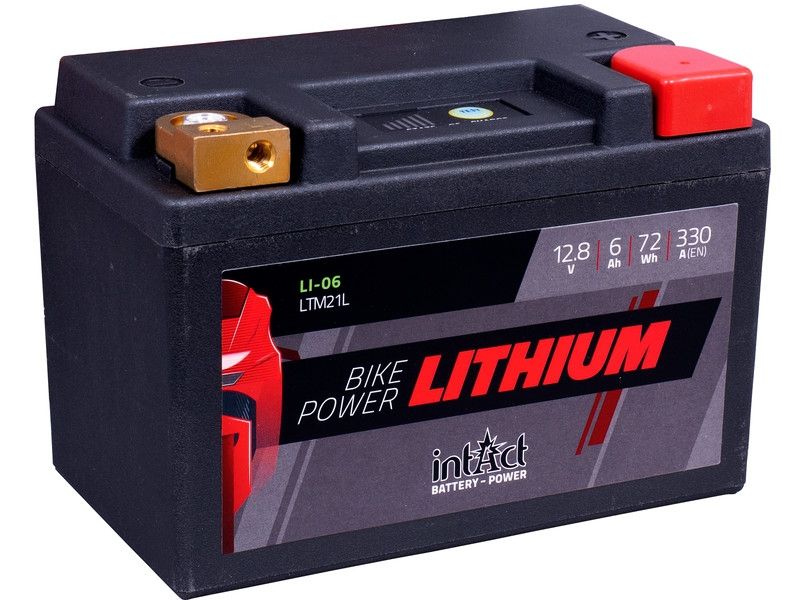 22563_0 Intact LI-06 Lithium Batterie YTX20L-BS, HVT-03, YTX14L-BS
