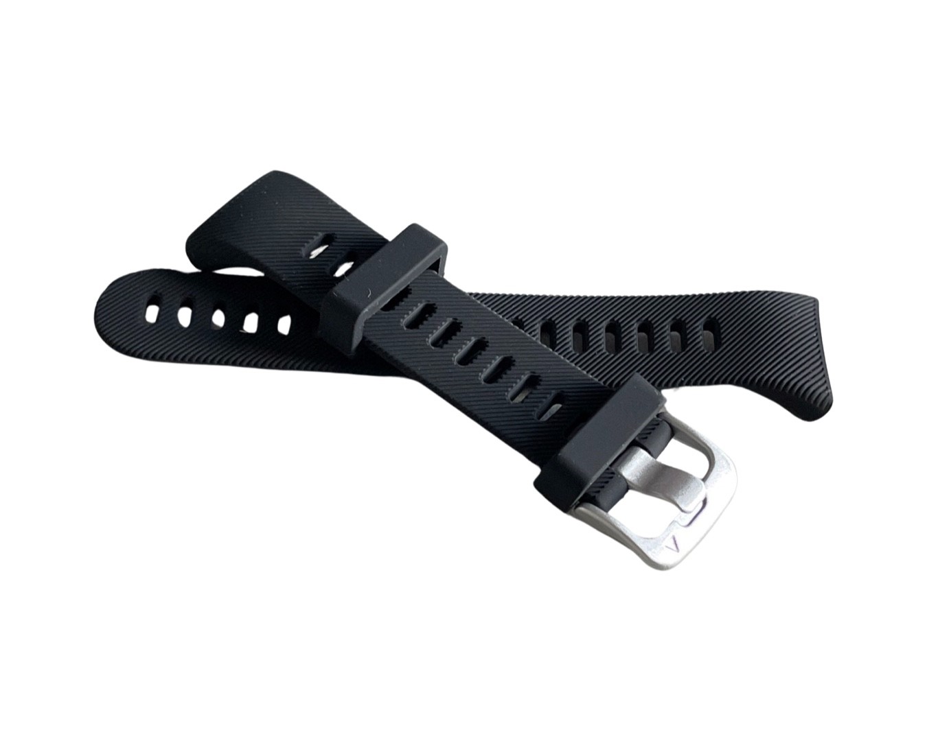 27159_0 Silikon-Armband für Garmin Forerunner 45S schwarz 18mm breit