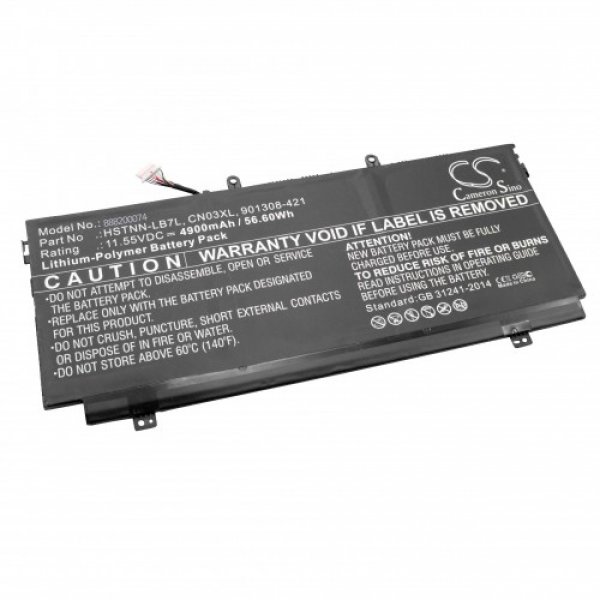 23676_0 Akku ersetzt HP CN03XL, 901308-421, CN03057XL 5000mAh