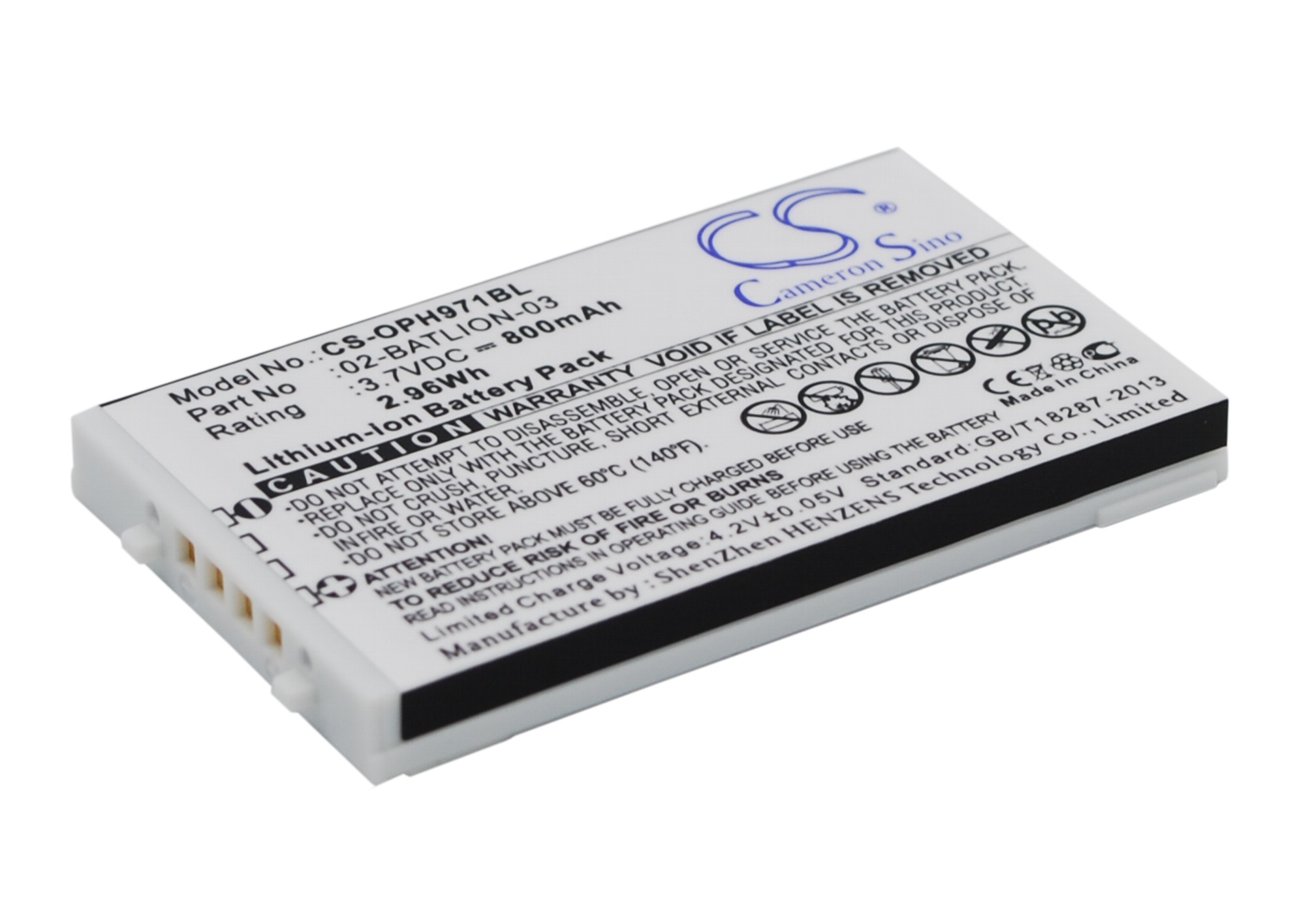 14710_06zUzVGpRDXq9j Akku passend für Opticon OPL-9725, OPL-9727, OPL-9728 800mAh