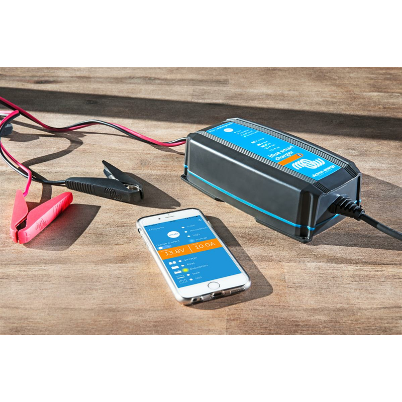 25731_1wzGKAoZeHM9CI Victron Blue Smart IP65 Batterieladegerät Bluetooth 12/4 +DC Kabel