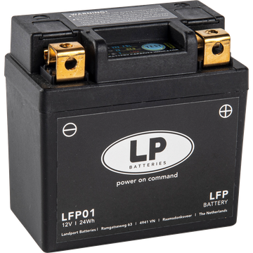 LP LFP01 LiFePo4 Batterie ersetzt LI-11 92 x 52 x 90mm