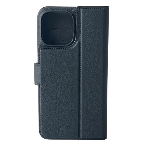 27114_1WCtOPFhguKNJA iPhone 15 Pro, Joss schwarz, Book-Cover Echtleder