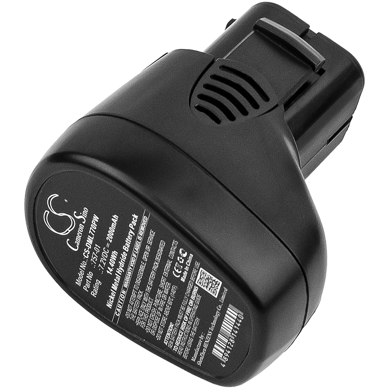 25273_05ncyV2i6EARlu Akku ersetzt Dremel 757-01 passend für MultiPro 7700-01, MultiPro 7700-02