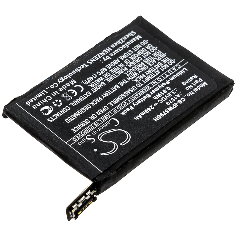 Batterie remplace Apple A1579 adapté pour Watch A1554 42mm (1ère génération)