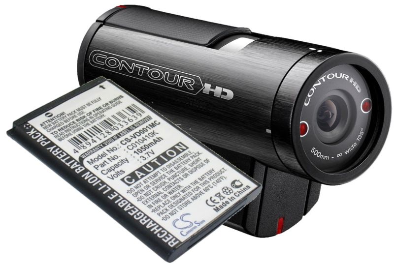 14553_0 Akku ersetzt VholdR, Aiptek C010410K passend für PowerWalker PW-V1 1050mAh