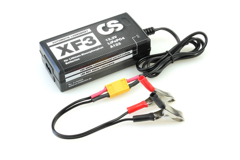 23520_0QeLbg9PBGckJU XF3 Automatik LiFePO4 Ladegerät 12V 3A für Starterbatterien
