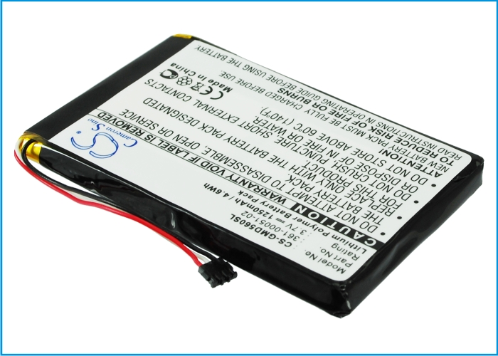 17617_0 Akku pasend für Garmin Dezl 560LMT, Dezl 560LT, Dezl 650LM 1200mAh