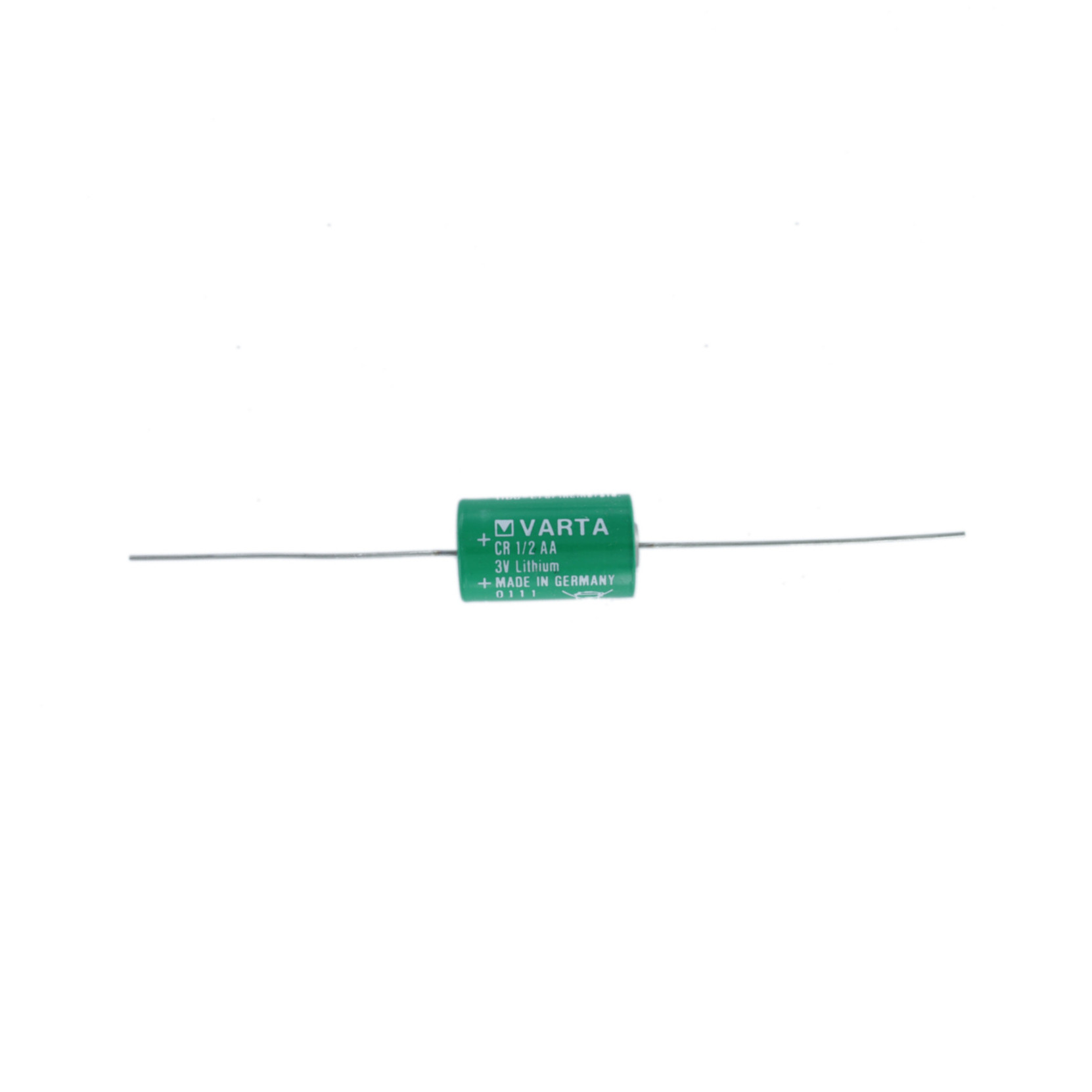 27340_0 Varta Pile lithium 3V CR1/2AA-CD avec fil axial