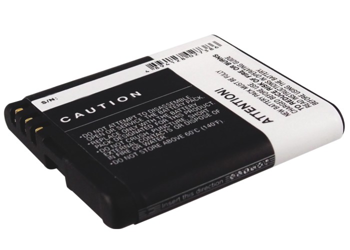 9684_0 Akku ersetzt Nokia BL-6Q, BL6Q 900mAh Li-Ion