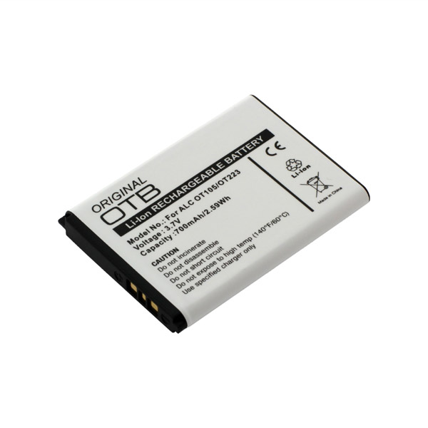 16628_0h9Juhz9ji5x53 Akku ersetzt Alcatel CAB2170000C1, CAB2170000C2 700mAh