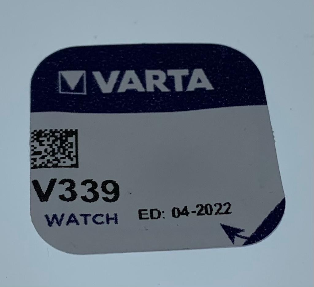 24083_0 Varta V339 Knopfzelle ersetzt SR 614, SR614SW Batterie
