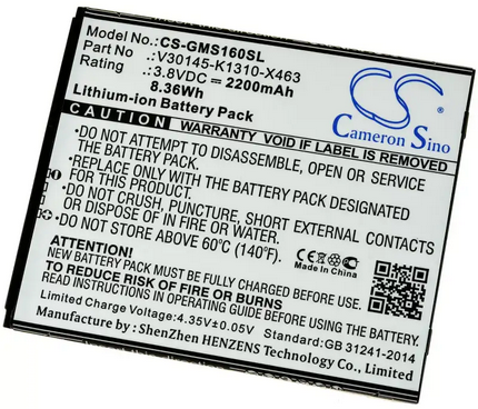 27561_0kWGVnQCPpqhiV Akku ersetzt Gigaset V30145-K1310-X463 passend für GS160