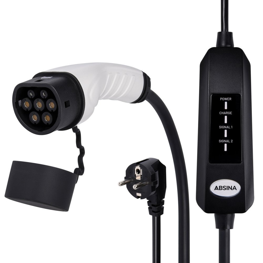 24167_0uhNTgksg8aW70 Absina Typ 2 Ladegerät für Elektroautos 16A