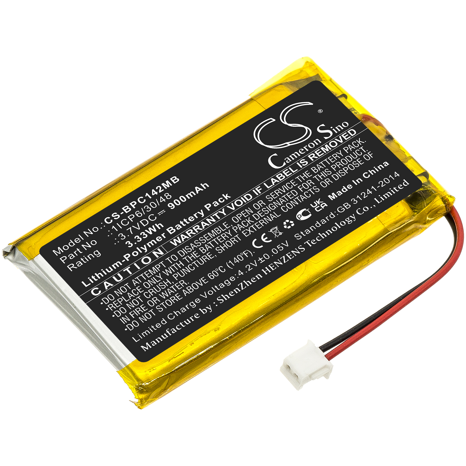 26685_0 Akku ersetzt 1ICP6/30/48 passend für Babymoov Premium Care A014203