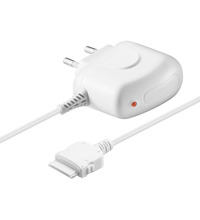 8597_0 Adaptateur secteur 230V pour iPhone 3Gs, Blanc