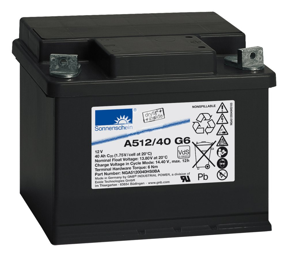 26987_0 Sonnenschein Exide Dryfit A512/40 G6 12V 40Ah