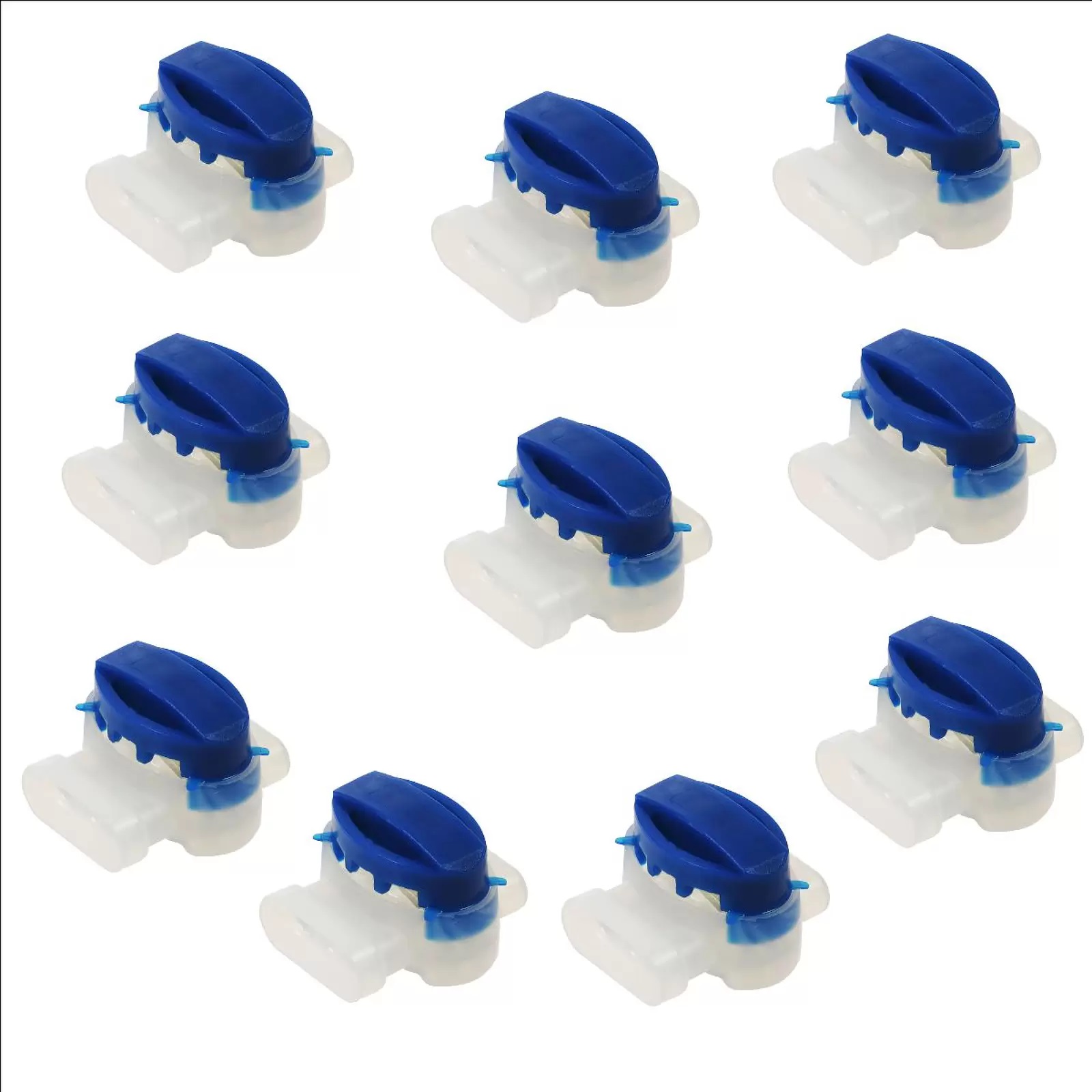 27536_0Arp6dSpT4VbGN 10x Kabelverbinder kompatibel mit Scotchlok 314 für Mähroboter, wasserdicht