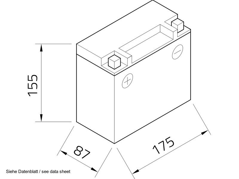 12512_2fDvaMfAJvkxxP Intact GEL12-20-BS GEL-Motorradbatterie ersetzt 00972518P2, M6024 12V 18Ah