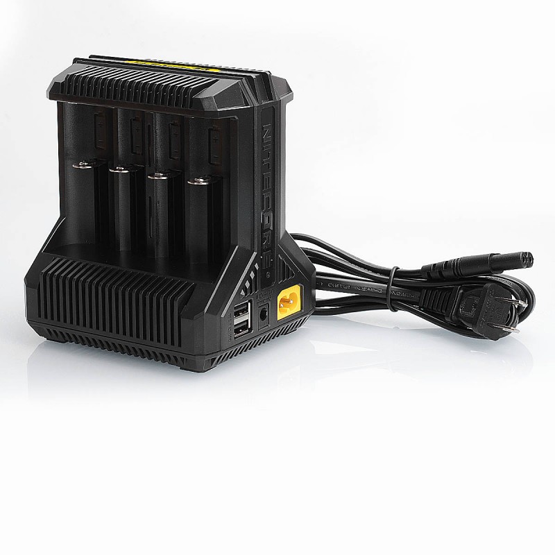 22063_22WOlsjFZ8bZKT Nitecore Intellicharger I8 für Li-Ion, Ni-MH, Ni-CD Akkus