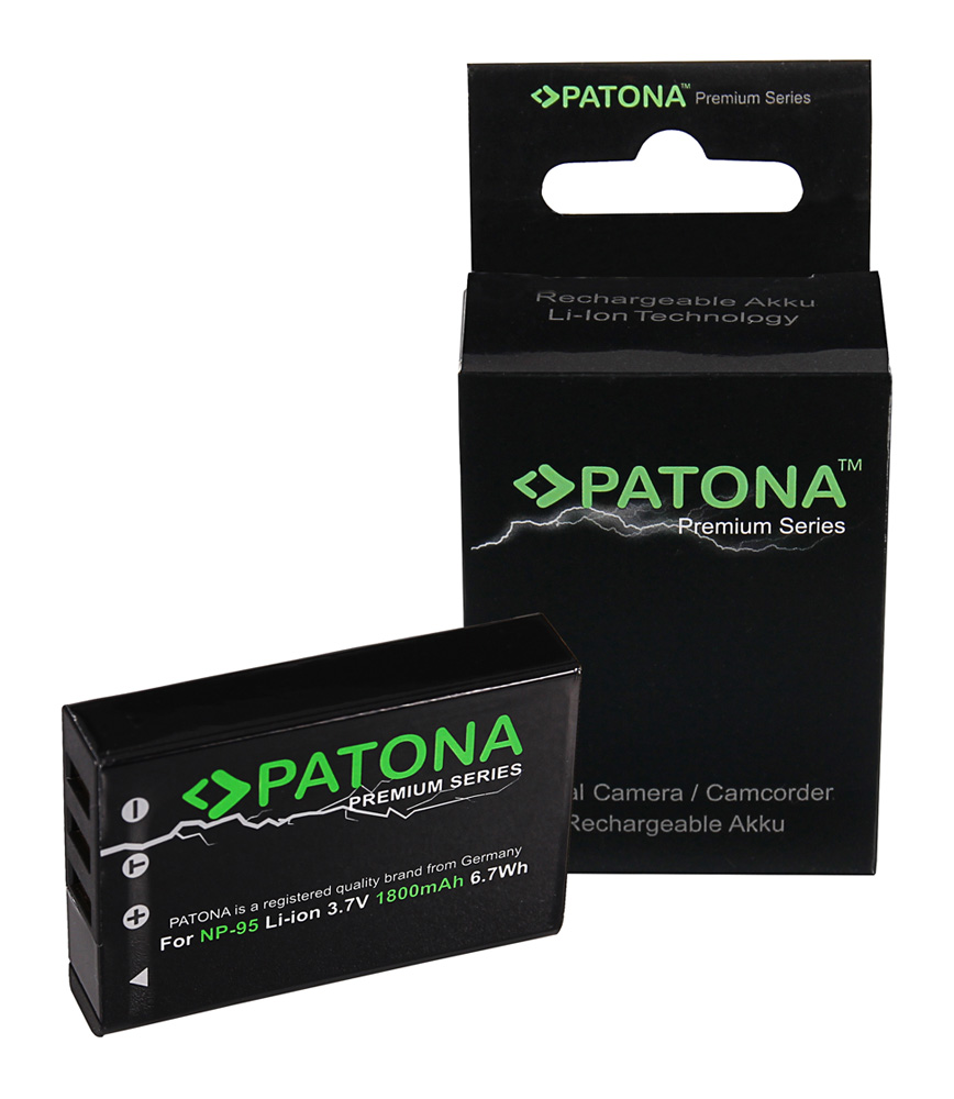 Batterie remplaçant Fujifilm NP-95, NP95 1800mAh