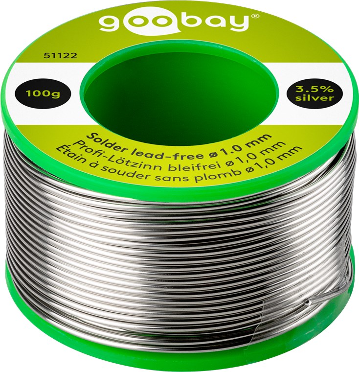 26027_09zX7P2Z4KlXBR Profi Lötzinn bleifrei, ø 1,0 mm, 100 g