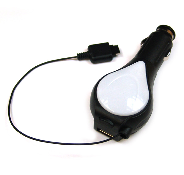 14104_0JfcA1zdoHKeRx Câble de chargement allume-cigare pour micro USB avec enrouleur de câble