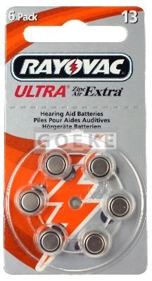 577_0 Rayovac R13AE, Typ 13 Hörgeräte Batterien