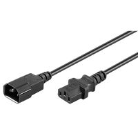17898_0DCpHRZvnpat1p Netzkabel H05VV-F3G 0,75 mm² 1m für USV Geräte