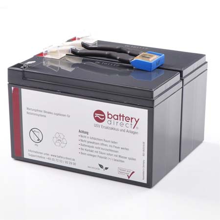 16477_0 Akku ersetzt APC RBC9, RBC-9 passend für Smart UPS RM 700VA 2 Jahre Garantie