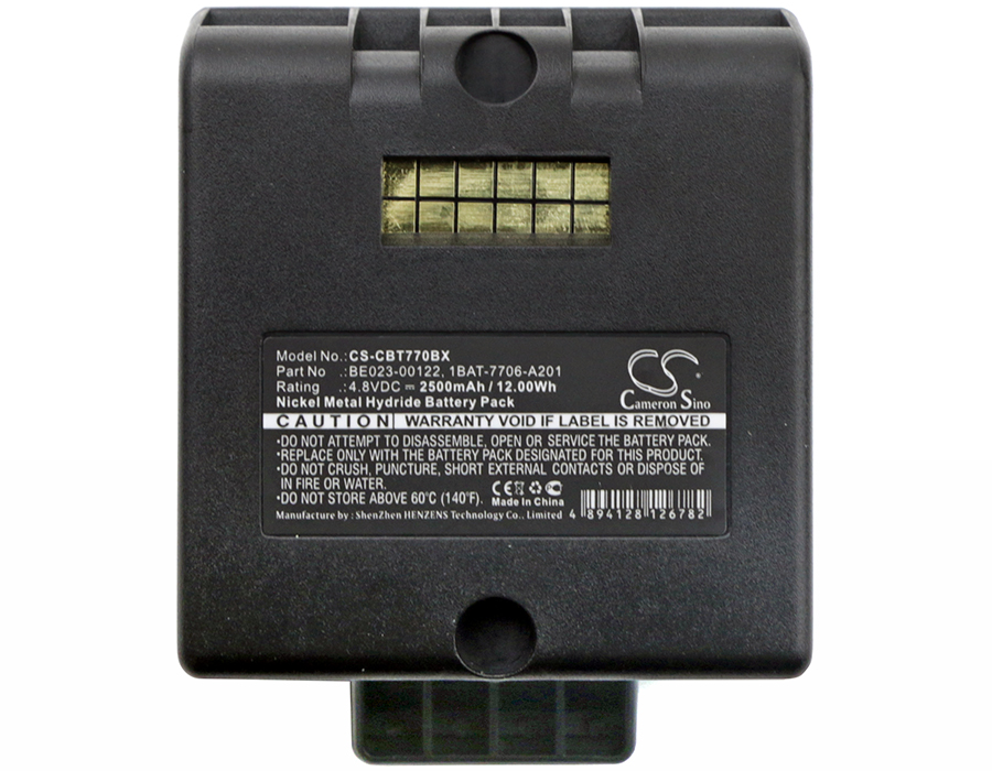 23558_0MqDmVdzZrNzpK Akku ersetzt Cattron Theimeg 1BAT-7706-A201 2.5Ah Schwarz