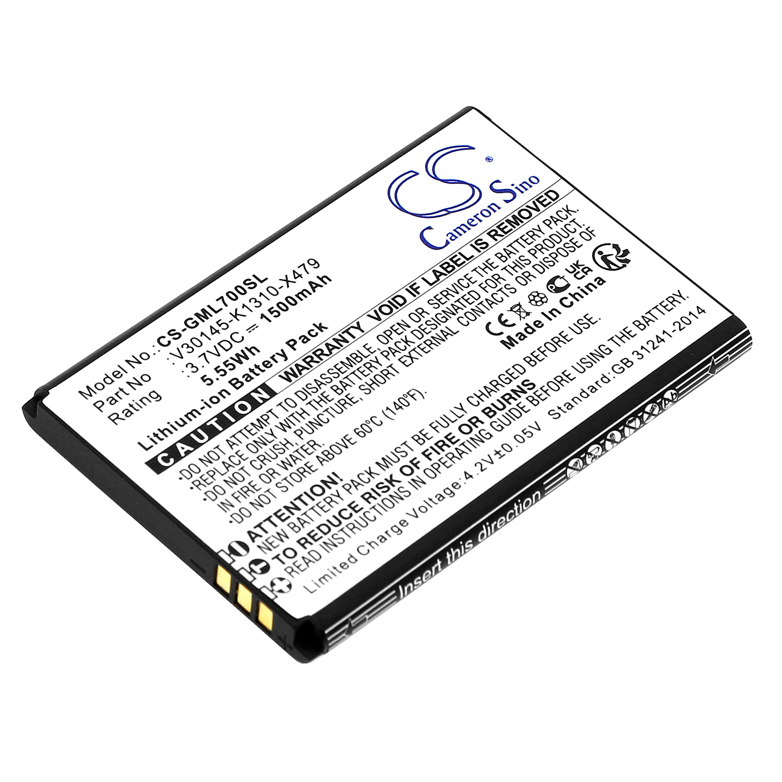 27562_0wSqS7qnBjAb1a Akku ersetzt Gigaset V30145-K1310-X479 passend für Gigaset GL7