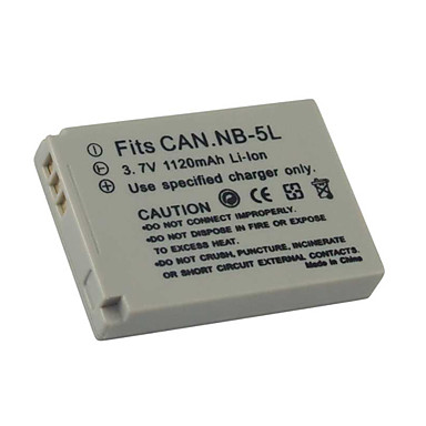 3563_0 Akku passend für Canon Digital IXUS 800, 850 IS 1120mAh