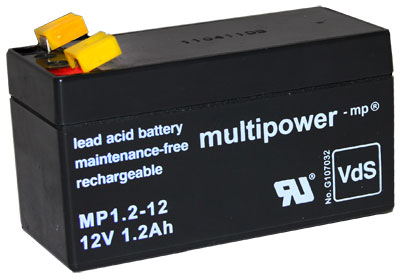 18159_01ogxsG7Jplm7p Multipower MP1.2-12 Bleiakku, 12V 1.2Ah Faston 4.8mm