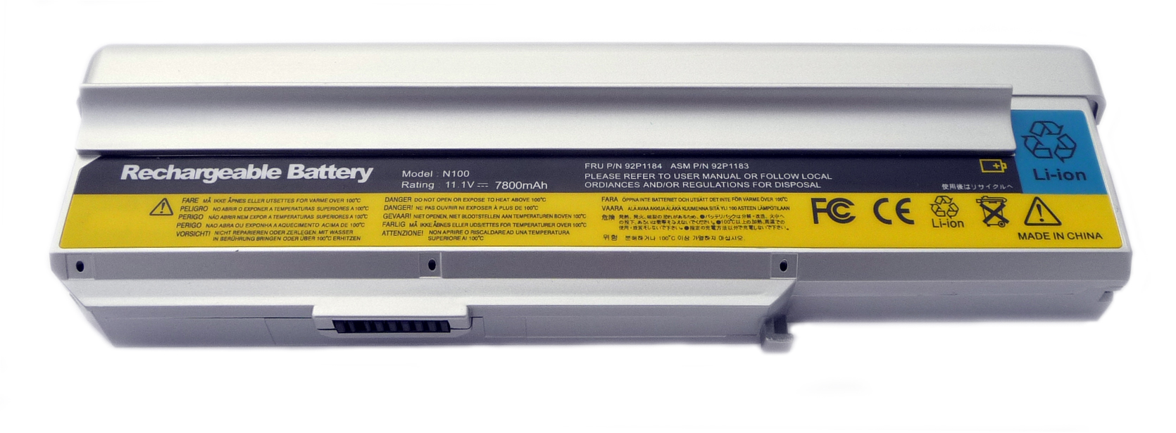 8651_0 Akku ersetzt Lenovo FRU 42T5216, 92P1186 7200mAh