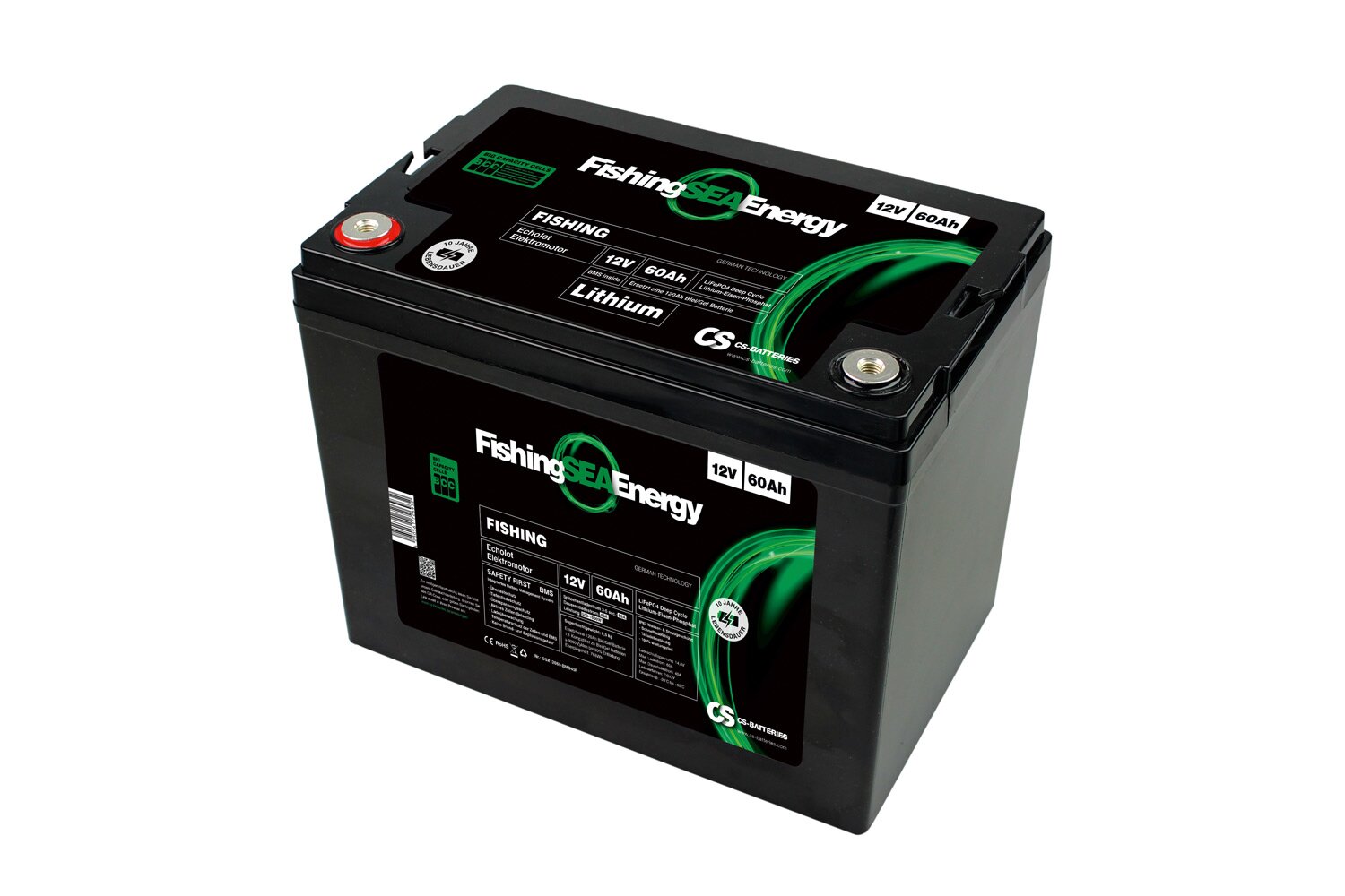 24170_08r3dZjF31f9Gg LiFePo4 FISHING, Echolot, Elektromotor Batterie 12V 60Ah