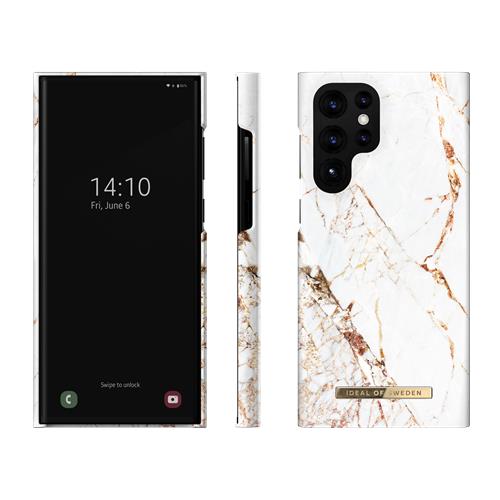27306_1 Samsung Galaxy S22 Ultra Cover, Carrara Gold